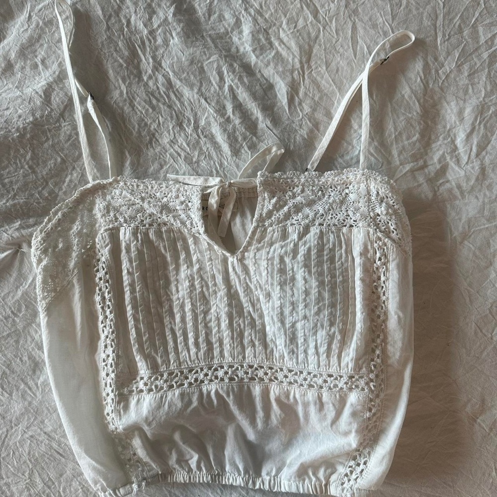Aeropostale white tank